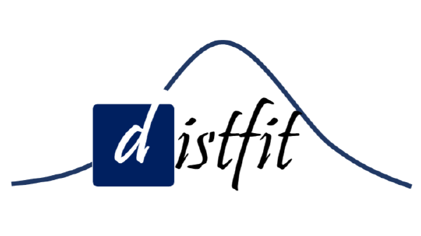 Library for fitting probability density functions