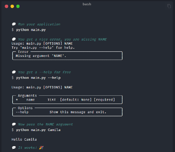 Typer: building modern CLIs with Python