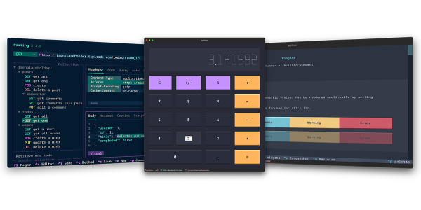 Textual: modern interfaces in the terminal
