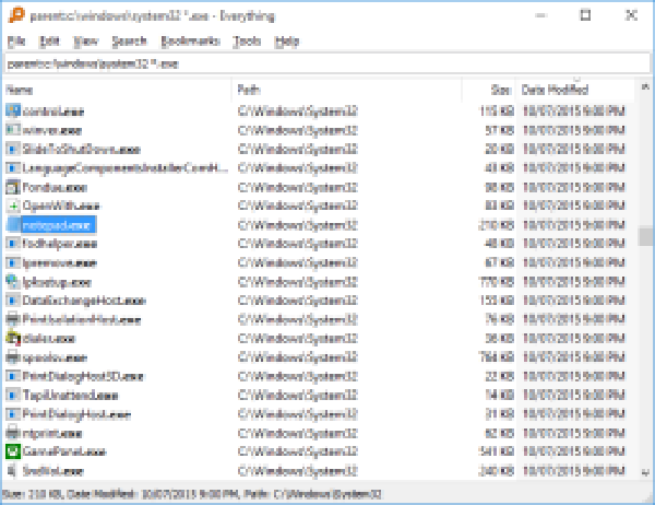 Everything: Instant File Search for Windows
